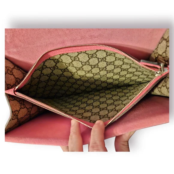 Gucci Beige and Pink Embellished Women's Bag - Picture 9 of 16